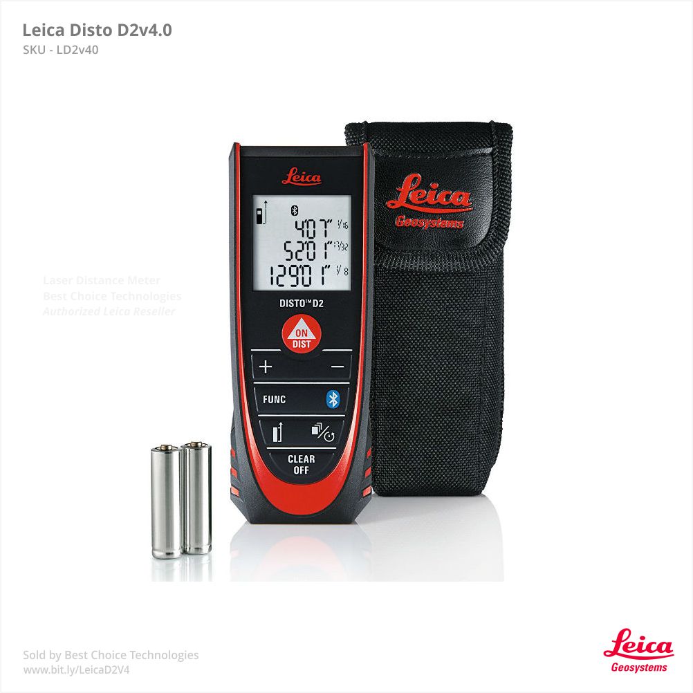 Leica Disto D2 | Free Shipping | 3 Years Warranty by Leica