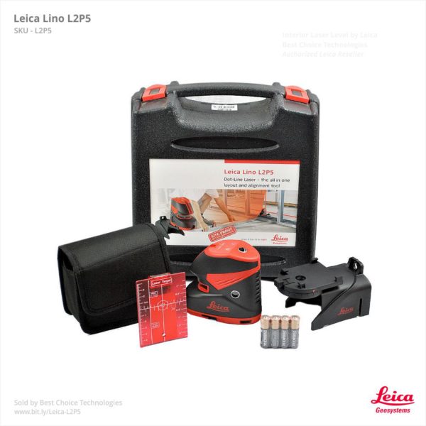 Leica Lino L2P5 | Free 2-3 Day Shipping | Authorized Reseller – Best Choice Technologies