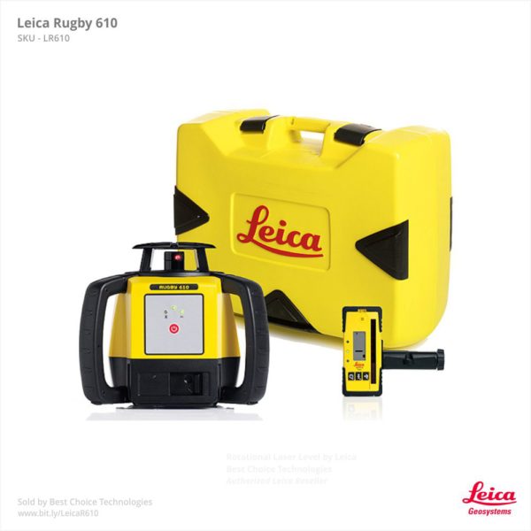 Leica Rugby 610 Laser Level | Free 2-3 Day Shipping | Mumbai, Maharashtra, India – Best Choice Technologies