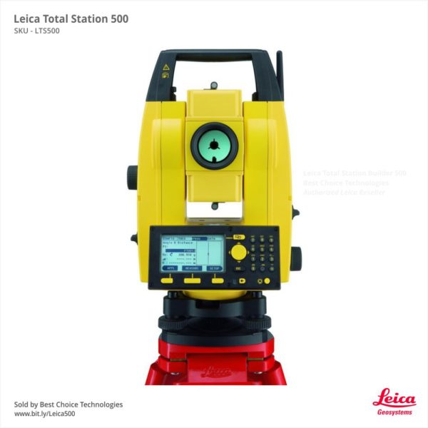 Leica Total Station Builder 500 | Free Shipping | Authorized Reseller – Best Choice Technologies