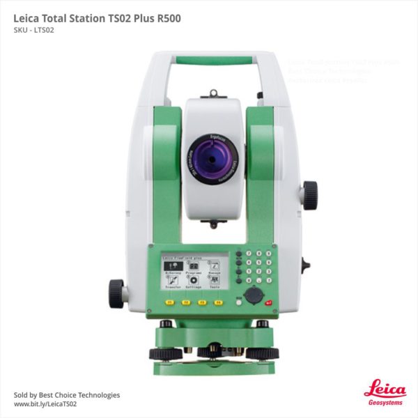 Leica Total Station TS02 Plus R500 | Free Shipping | Authorized Reseller – Best Choice Technologies