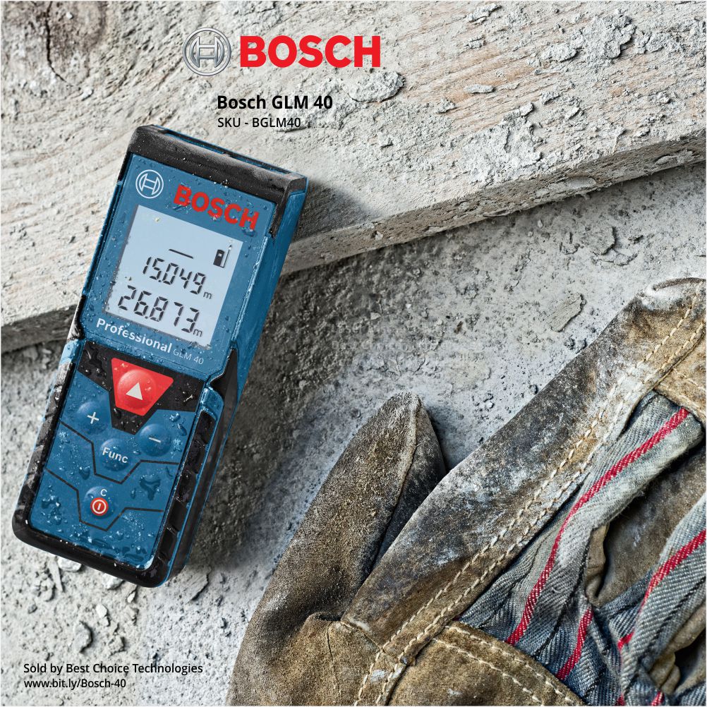 Bosch Glm 40m Free Shipping Mumbai India Authorized Reseller