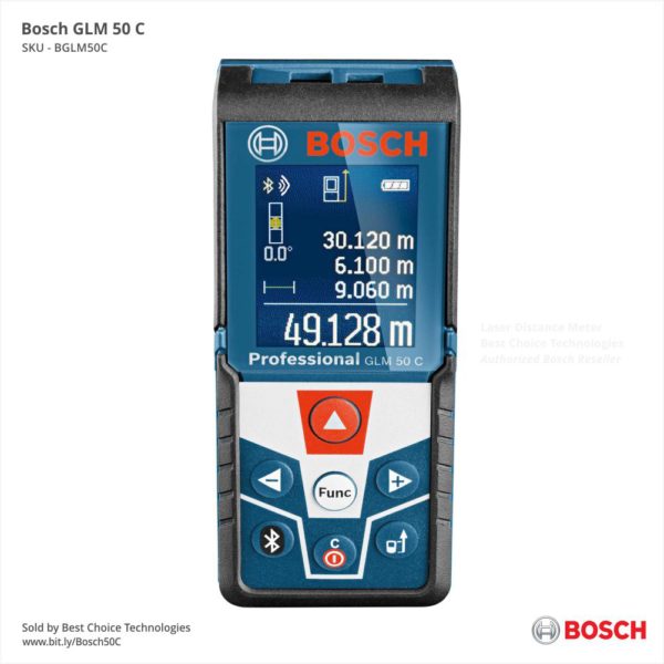 Bosch GLM 50 C | Free Shipping | Andheri, Mumbai, India, Authorized Reseller – Best Choice Technologies