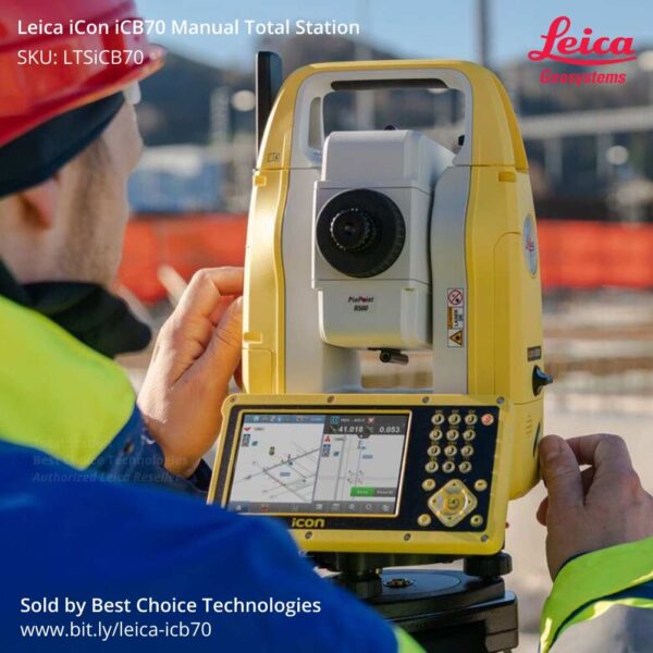 Leica iCon iCB70 Manual Total Station