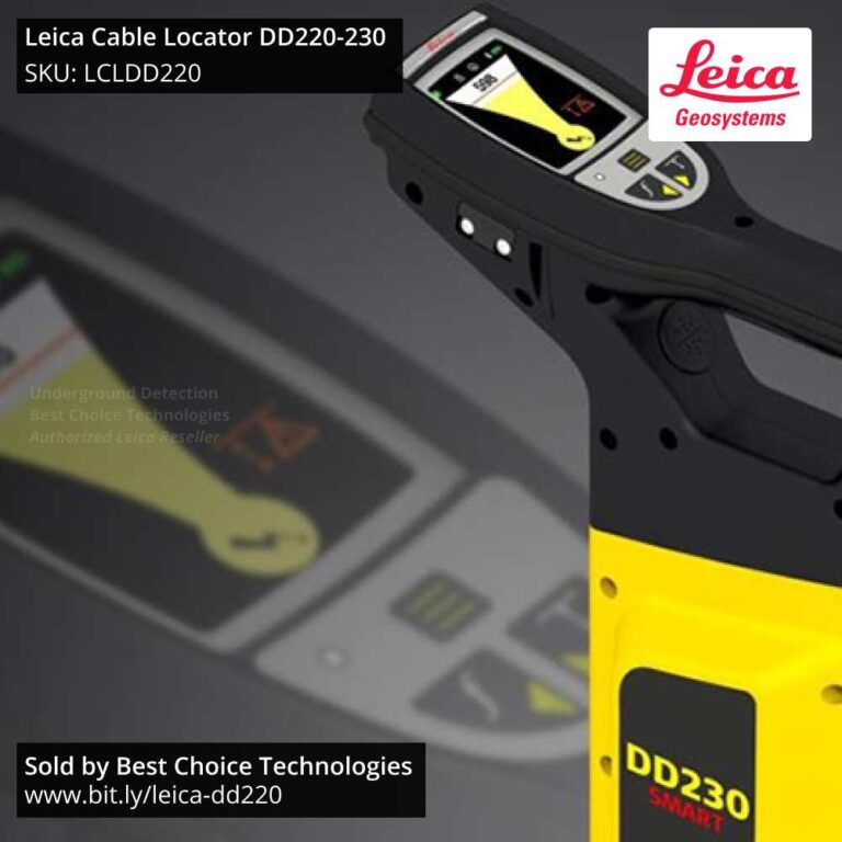 Leica Cable Locator DD220-230 SMART – Best Choice Technologies