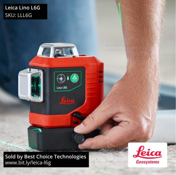 Leica Lino L6G | Leica Interior Laser Leveler | Authorized Distributor