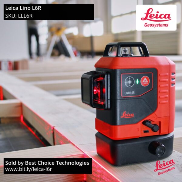 Leica Lino L6R | Leica Interior Laser Leveler | Leica Geosystems