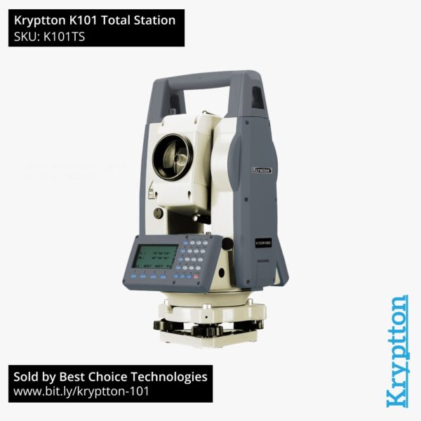 Kryptton Total Station | Bluetooth access | Laser Plummet